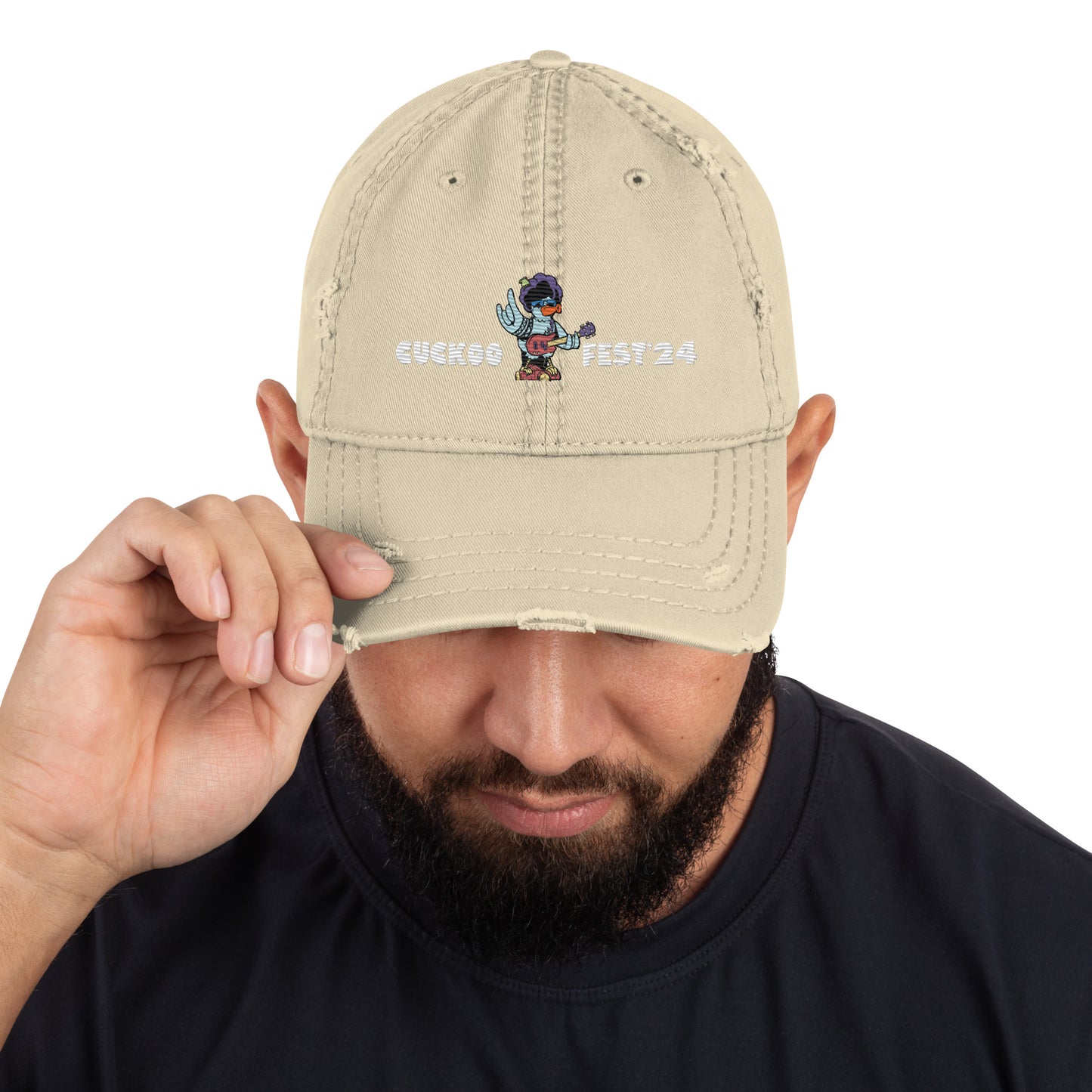 Cuckoofest '24 Distressed Dad Hat