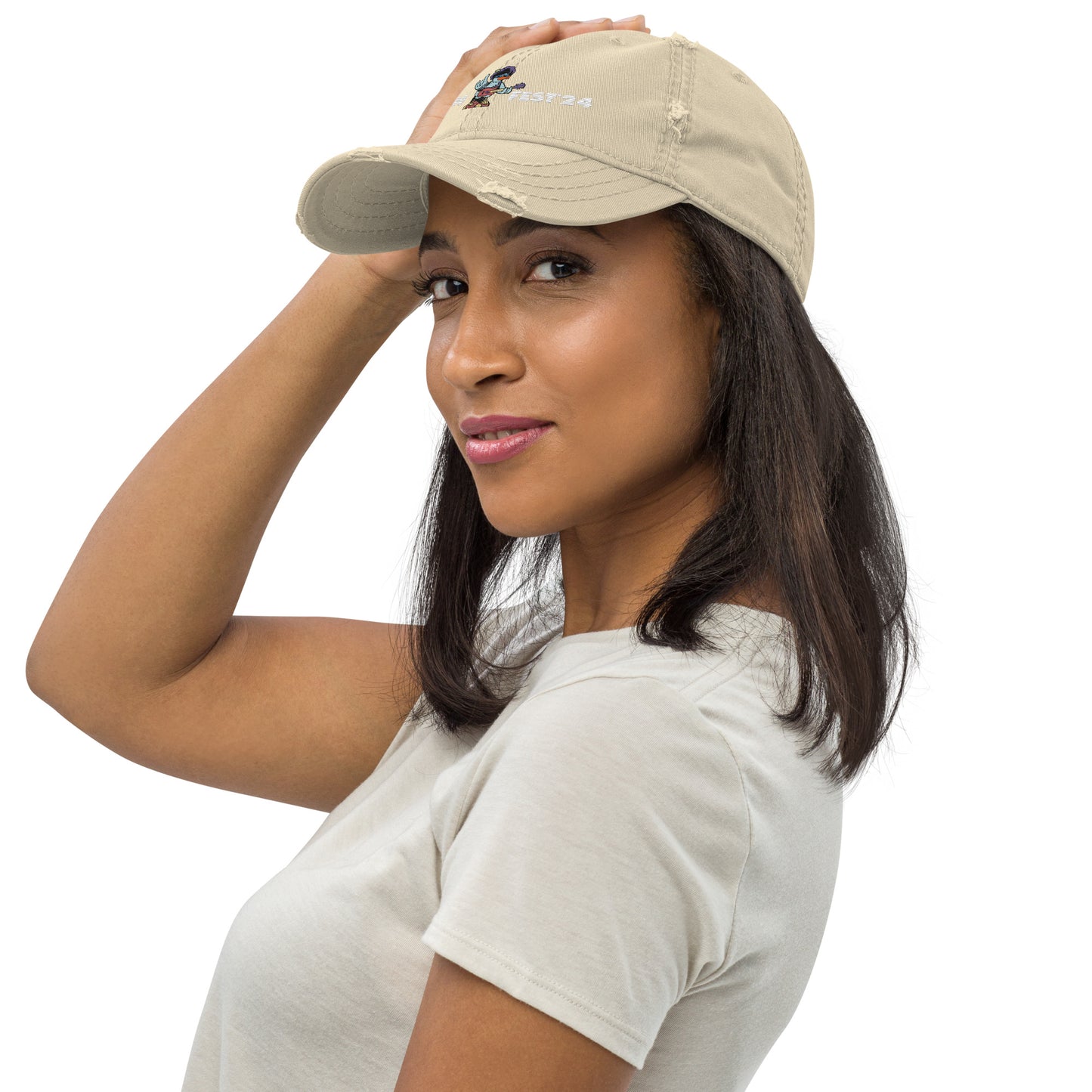 Cuckoofest '24 Distressed Dad Hat