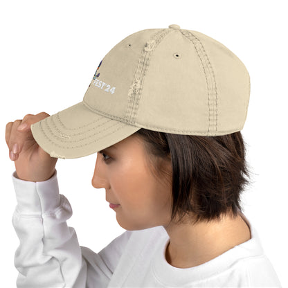 Cuckoofest '24 Distressed Dad Hat