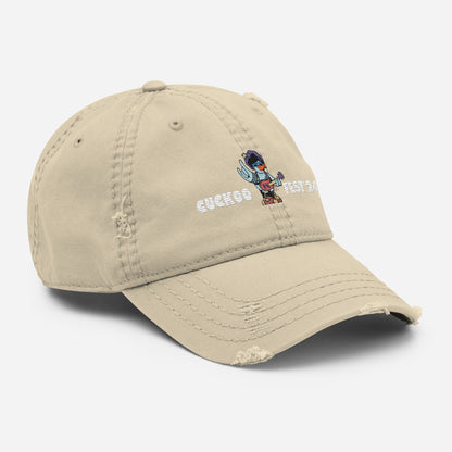 Cuckoofest '24 Distressed Dad Hat