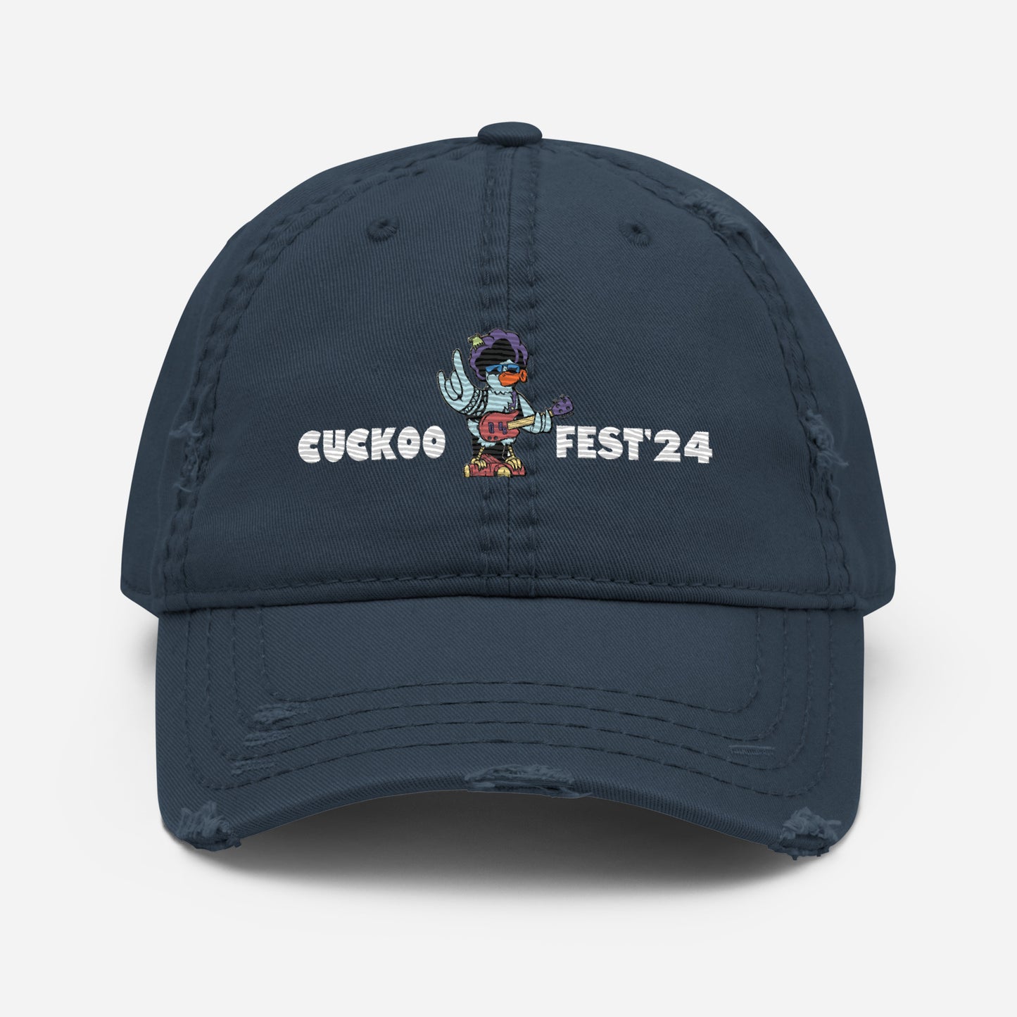 Cuckoofest '24 Distressed Dad Hat