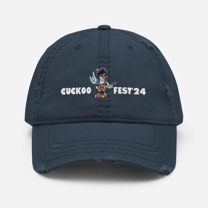 Cuckoofest '24 Distressed Dad Hat