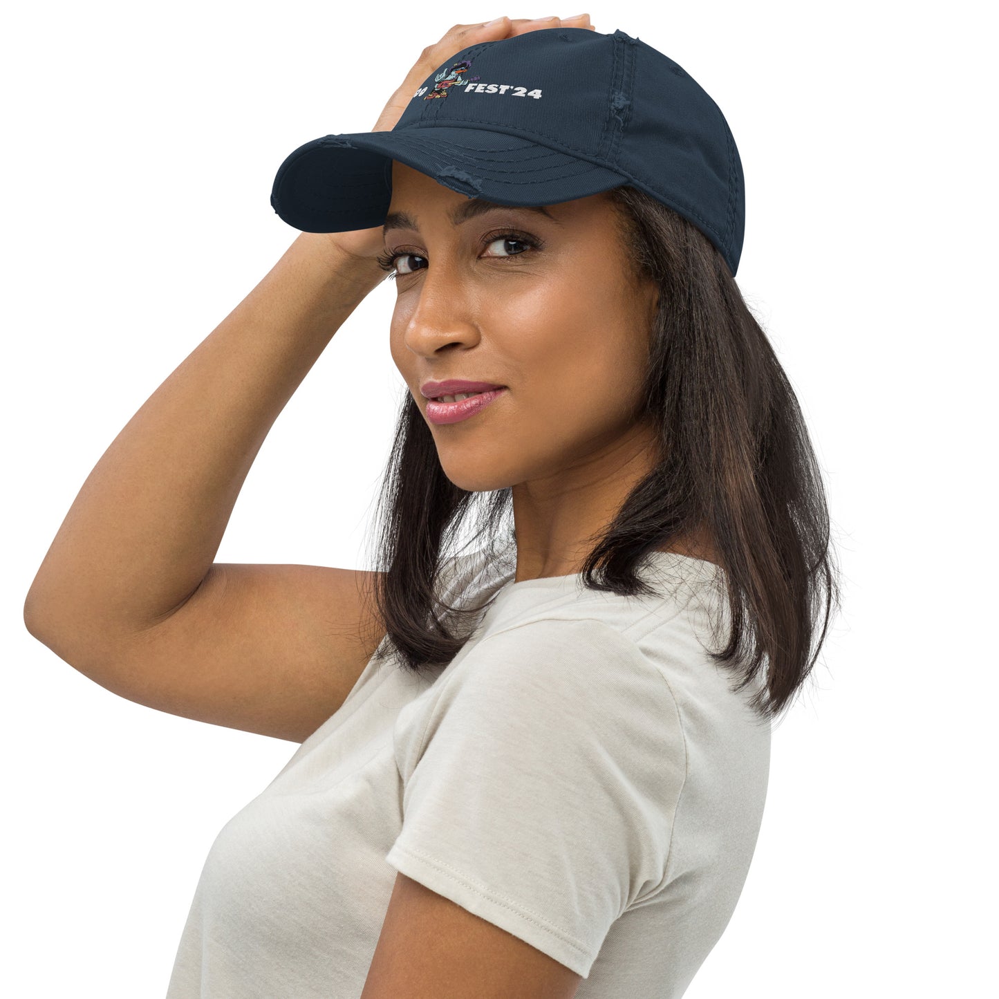 Cuckoofest '24 Distressed Dad Hat