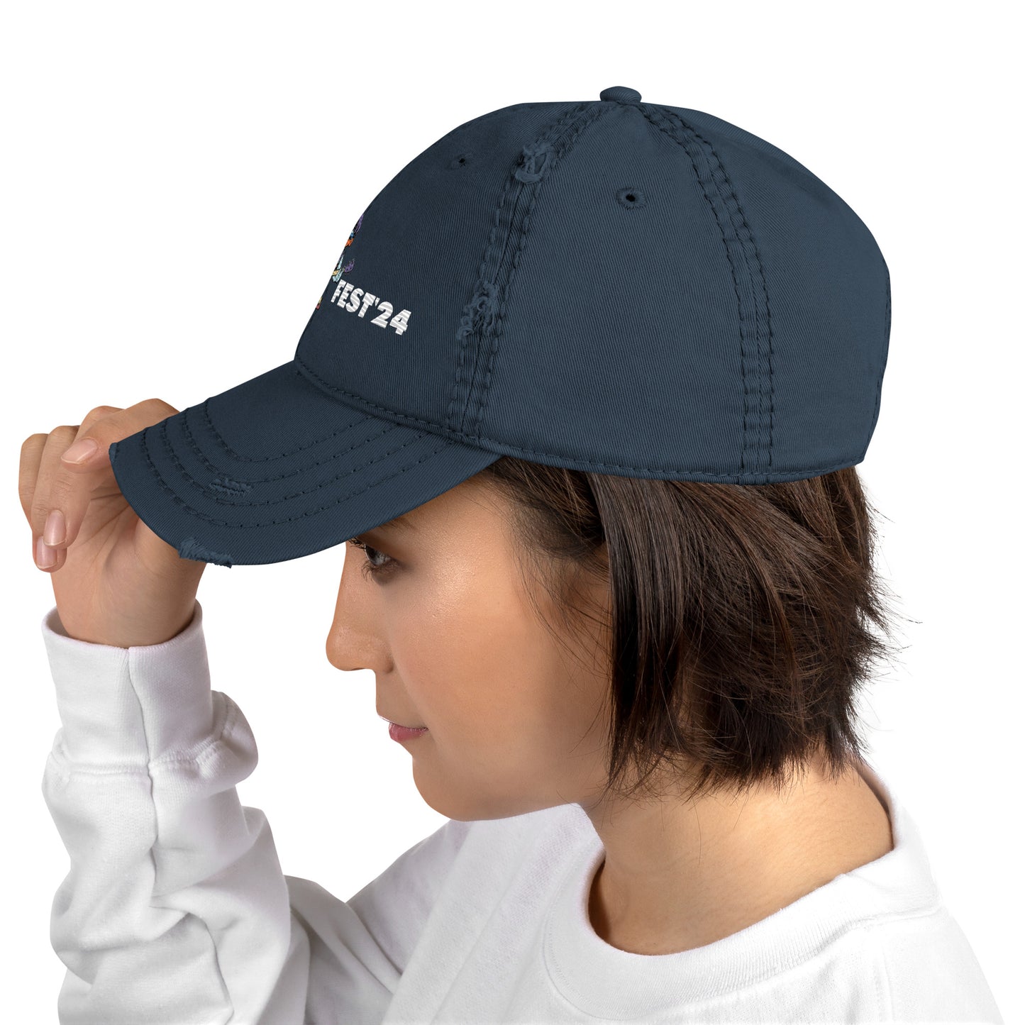 Cuckoofest '24 Distressed Dad Hat