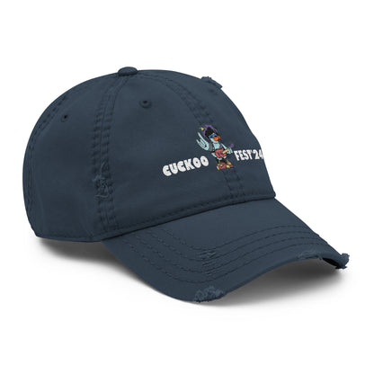 Cuckoofest '24 Distressed Dad Hat