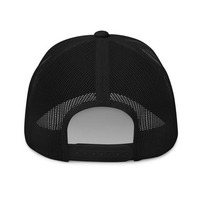 Club Amber Basketball Kilkenny Trucker Cap - Designed by Moon Behind The Hill Available to Buy at a Discounted Price on Moon Behind The Hill Online Designer Discount Store