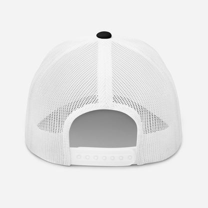Club Amber Basketball Kilkenny Trucker Cap - Designed by Moon Behind The Hill Available to Buy at a Discounted Price on Moon Behind The Hill Online Designer Discount Store