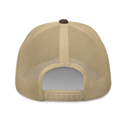 Club Amber Basketball Kilkenny Trucker Cap - Designed by Moon Behind The Hill Available to Buy at a Discounted Price on Moon Behind The Hill Online Designer Discount Store