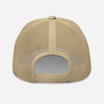 Club Amber Basketball Kilkenny Trucker Cap - Designed by Moon Behind The Hill Available to Buy at a Discounted Price on Moon Behind The Hill Online Designer Discount Store