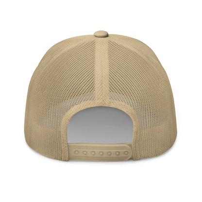 Club Amber Basketball Kilkenny Trucker Cap - Designed by Moon Behind The Hill Available to Buy at a Discounted Price on Moon Behind The Hill Online Designer Discount Store