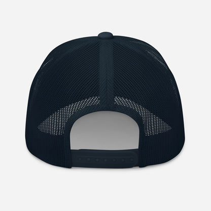 Club Amber Basketball Kilkenny Trucker Cap - Designed by Moon Behind The Hill Available to Buy at a Discounted Price on Moon Behind The Hill Online Designer Discount Store