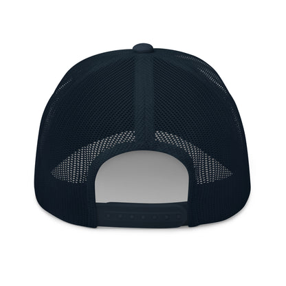 Club Amber Basketball Kilkenny Trucker Cap - Designed by Moon Behind The Hill Available to Buy at a Discounted Price on Moon Behind The Hill Online Designer Discount Store