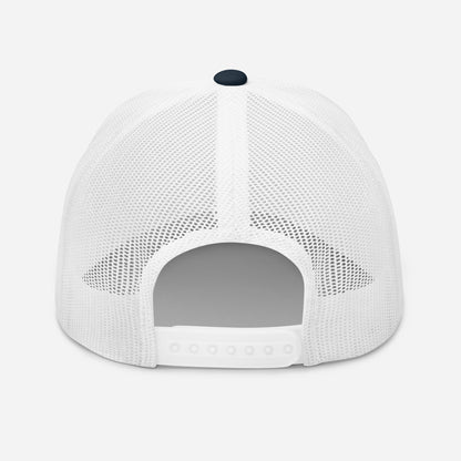Club Amber Basketball Kilkenny Trucker Cap - Designed by Moon Behind The Hill Available to Buy at a Discounted Price on Moon Behind The Hill Online Designer Discount Store