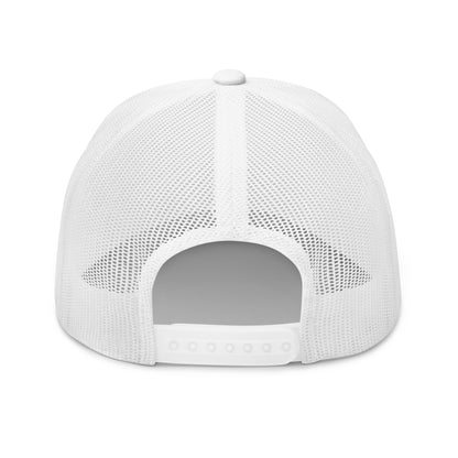 Club Amber Basketball Kilkenny Trucker Cap - Designed by Moon Behind The Hill Available to Buy at a Discounted Price on Moon Behind The Hill Online Designer Discount Store