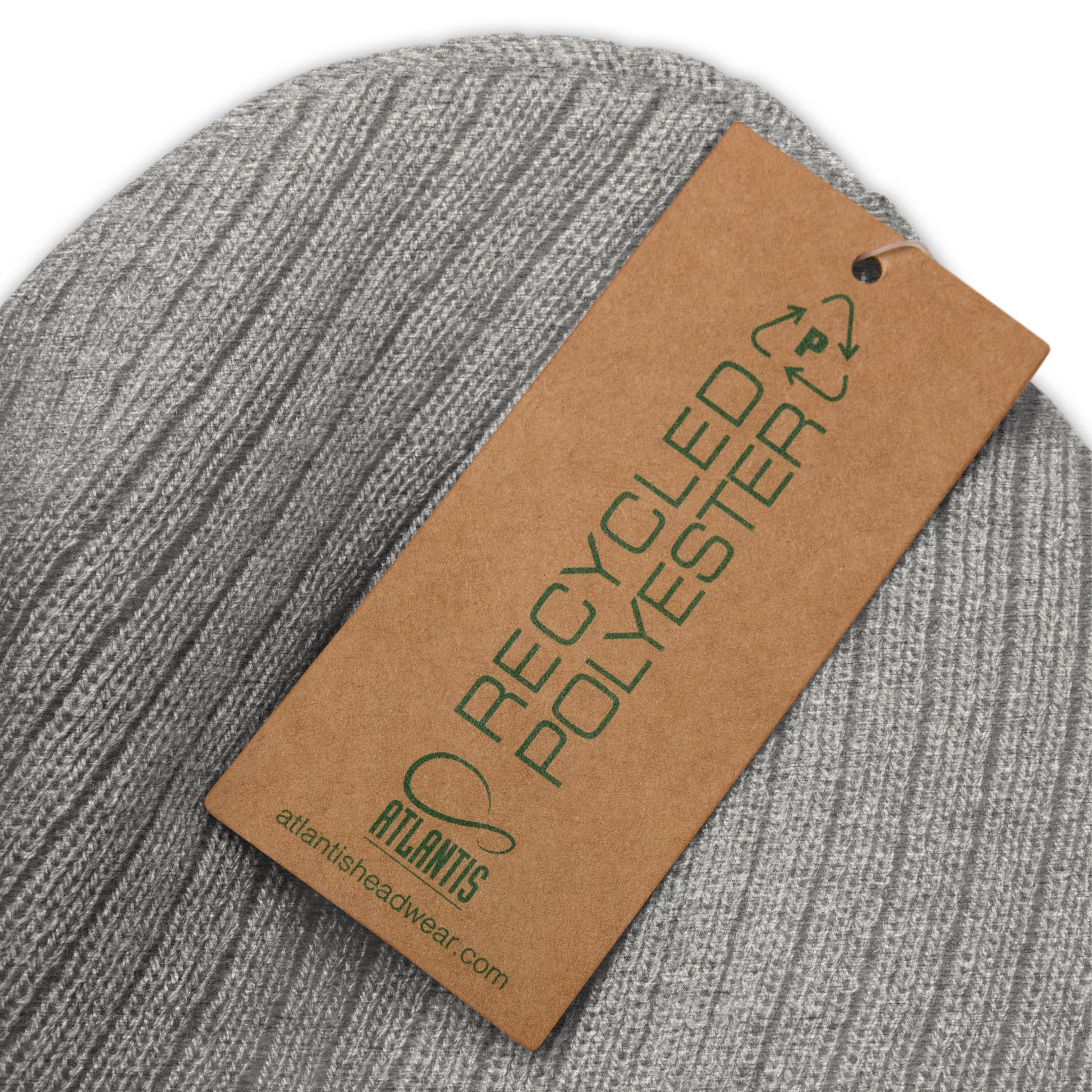 Club Amber Basketball Kilkenny Ribbed Knit Beanie Hat - Designed by Moon Behind The Hill Available to Buy at a Discounted Price on Moon Behind The Hill Online Designer Discount Store