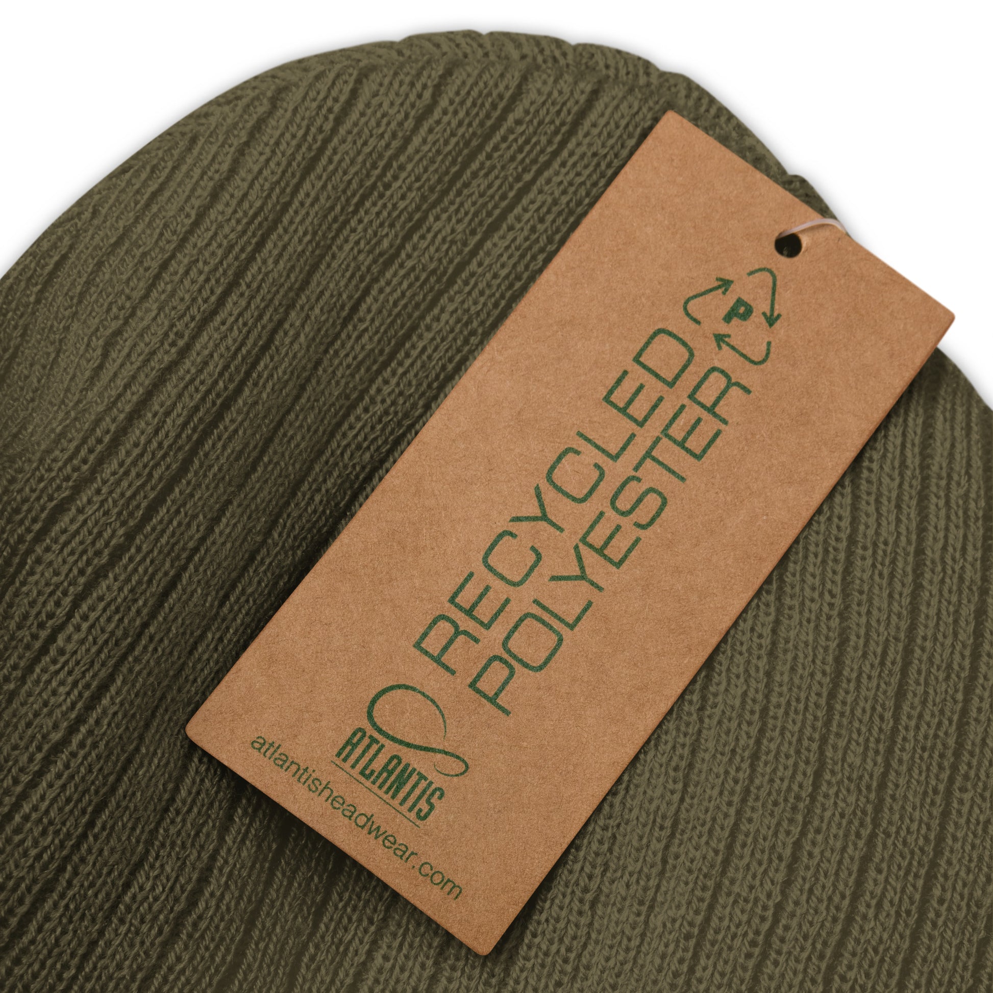 Club Amber Basketball Kilkenny Ribbed Knit Beanie Hat - Designed by Moon Behind The Hill Available to Buy at a Discounted Price on Moon Behind The Hill Online Designer Discount Store