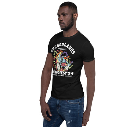 Cuckoofest '24 Dark Short-Sleeve Unisex T-Shirt