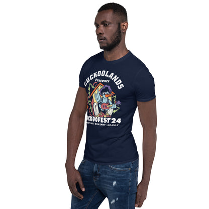 Cuckoofest '24 Dark Short-Sleeve Unisex T-Shirt