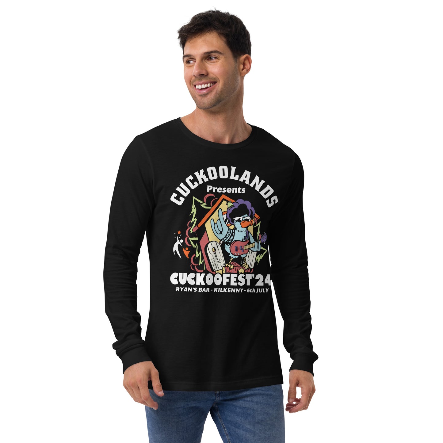 Cuckoofest '24 Dark Unisex Long Sleeve Tee