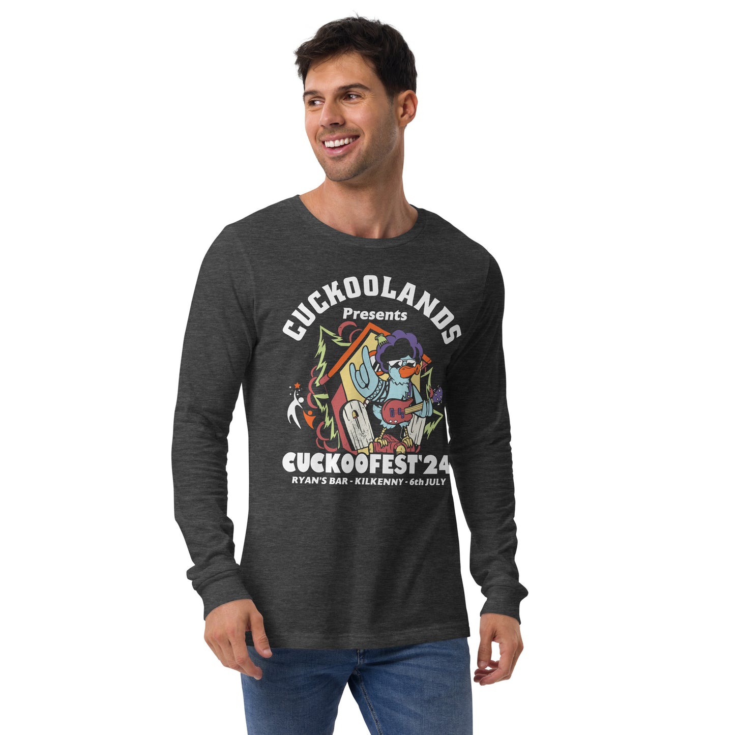 Cuckoofest '24 Dark Unisex Long Sleeve Tee
