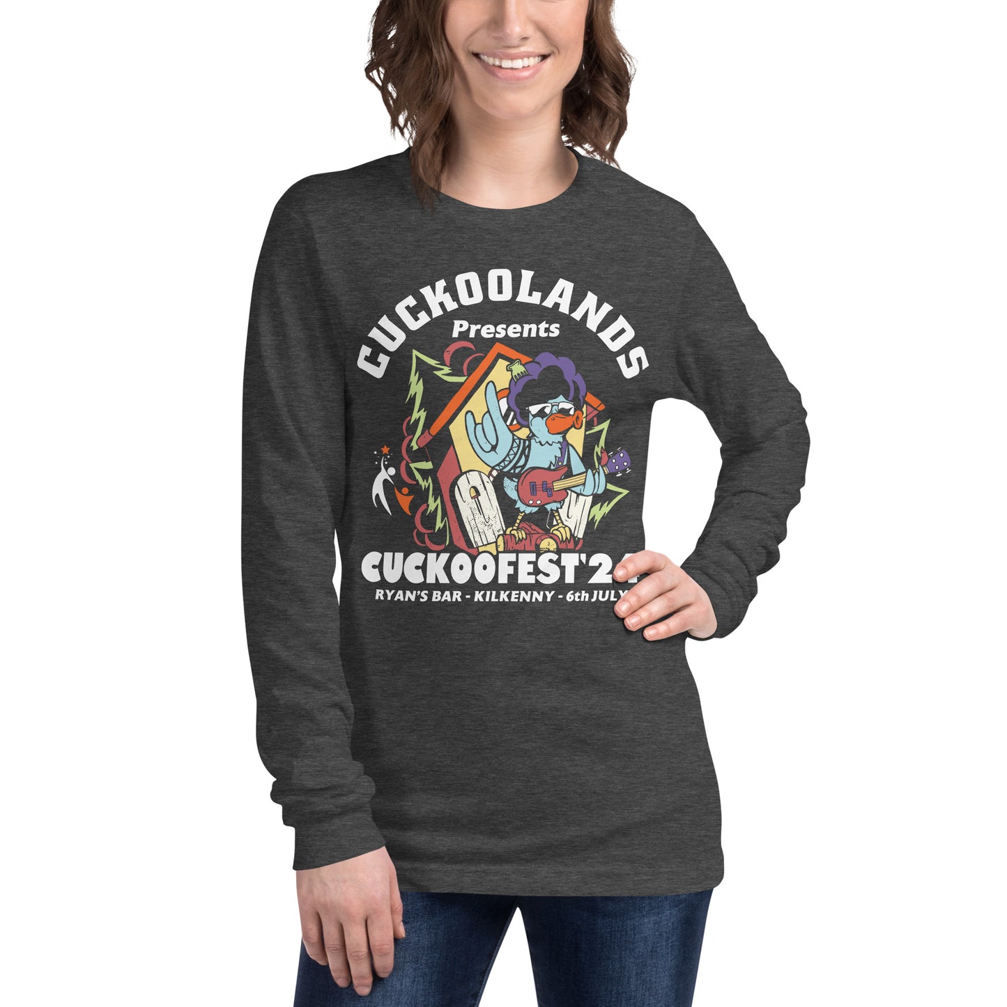 Cuckoofest '24 Dark Unisex Long Sleeve Tee