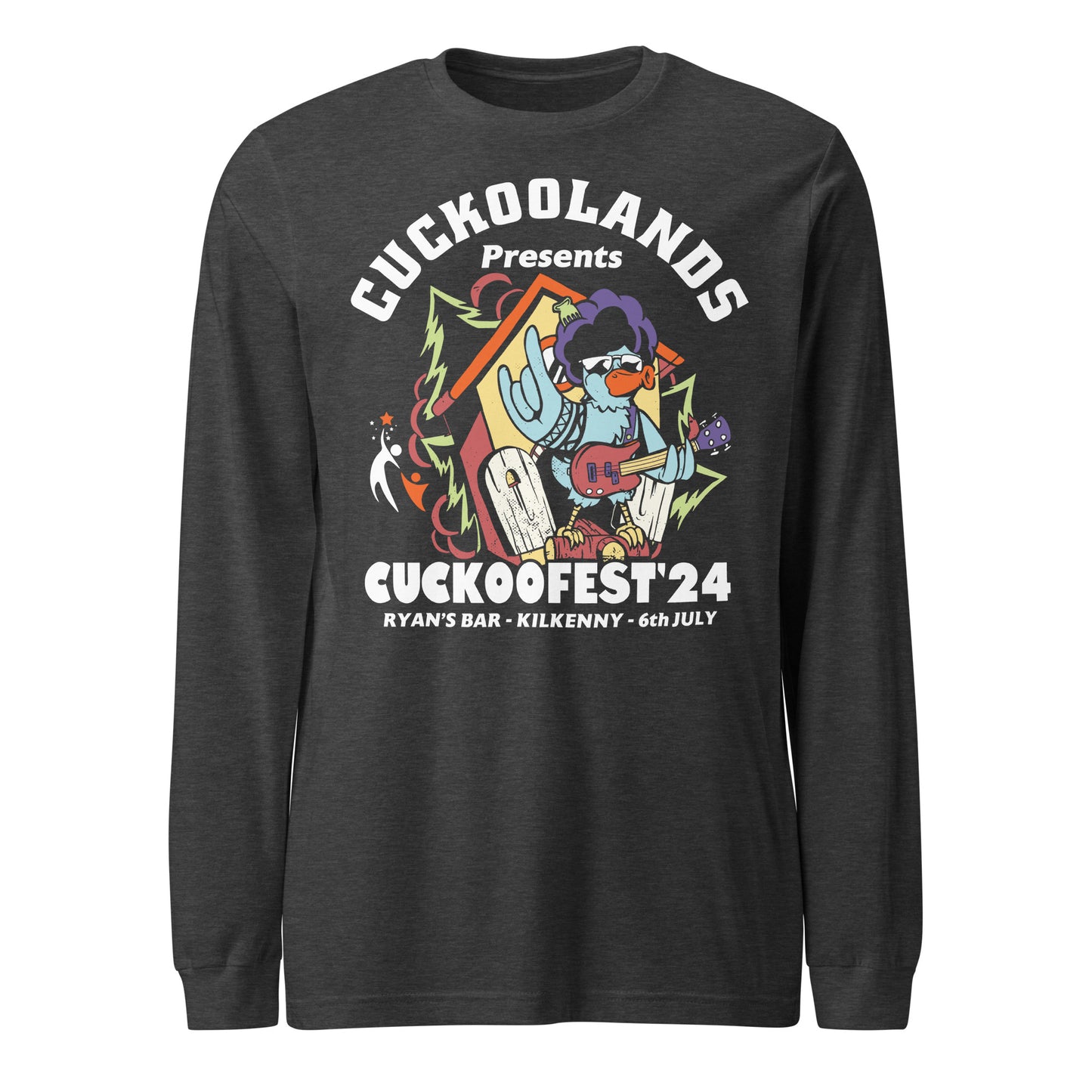 Cuckoofest '24 Dark Unisex Long Sleeve Tee
