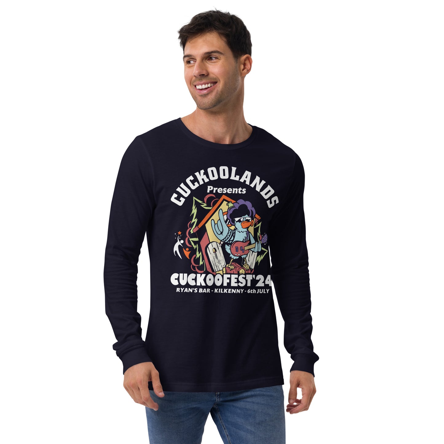 Cuckoofest '24 Dark Unisex Long Sleeve Tee