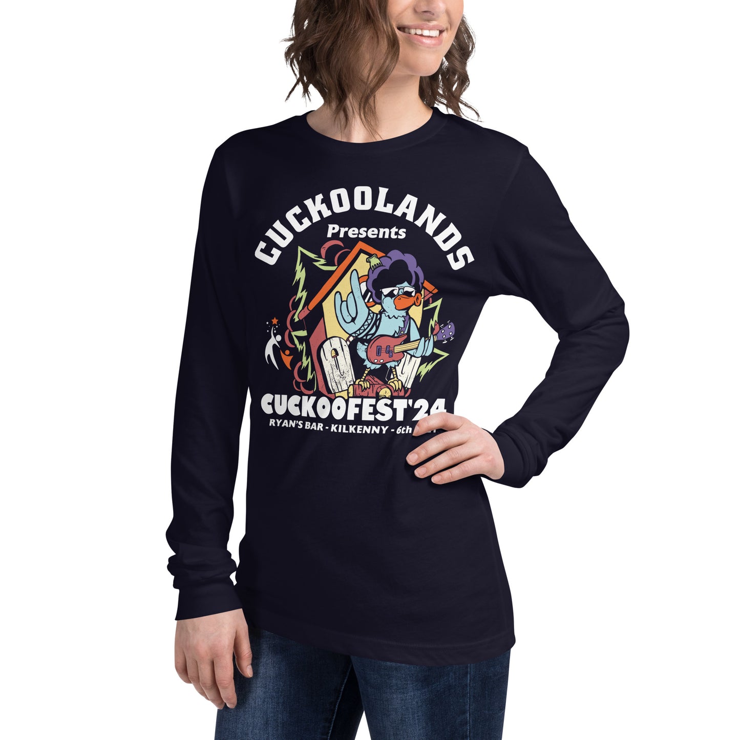 Cuckoofest '24 Dark Unisex Long Sleeve Tee