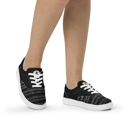 Cuckoofest '24 Women’s lace-up canvas shoes