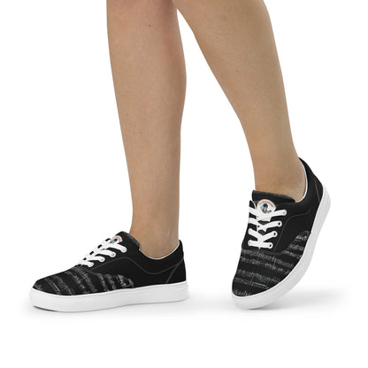 Cuckoofest '24 Women’s lace-up canvas shoes