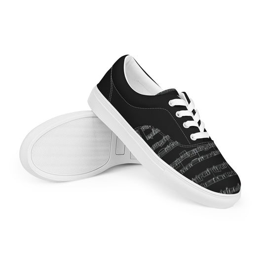 Cuckoofest '24 Women’s lace-up canvas shoes