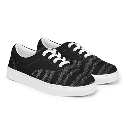 Cuckoofest '24 Women’s lace-up canvas shoes