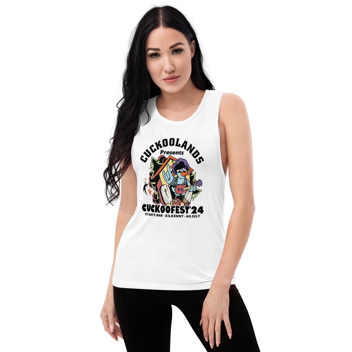 Cuckoofest '24 Ladies’ Muscle Tank
