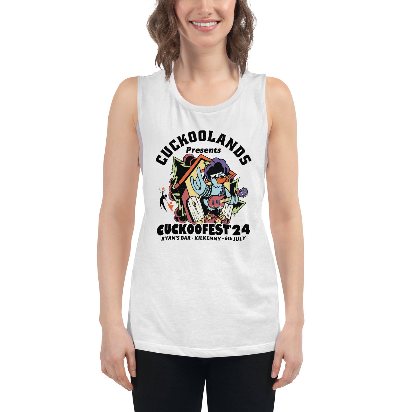 Cuckoofest '24 Ladies’ Muscle Tank