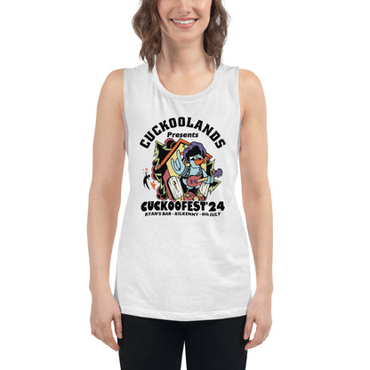 Cuckoofest '24 Ladies’ Muscle Tank