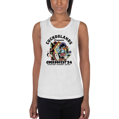 Cuckoofest '24 Ladies’ Muscle Tank