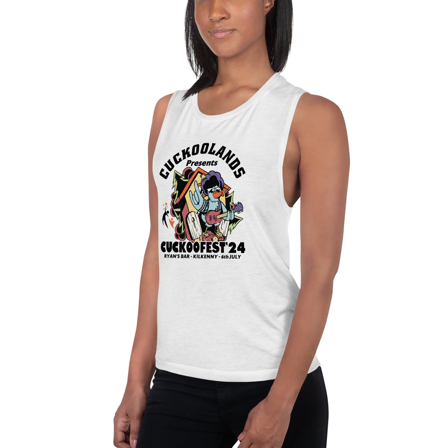 Cuckoofest '24 Ladies’ Muscle Tank