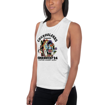 Cuckoofest '24 Ladies’ Muscle Tank