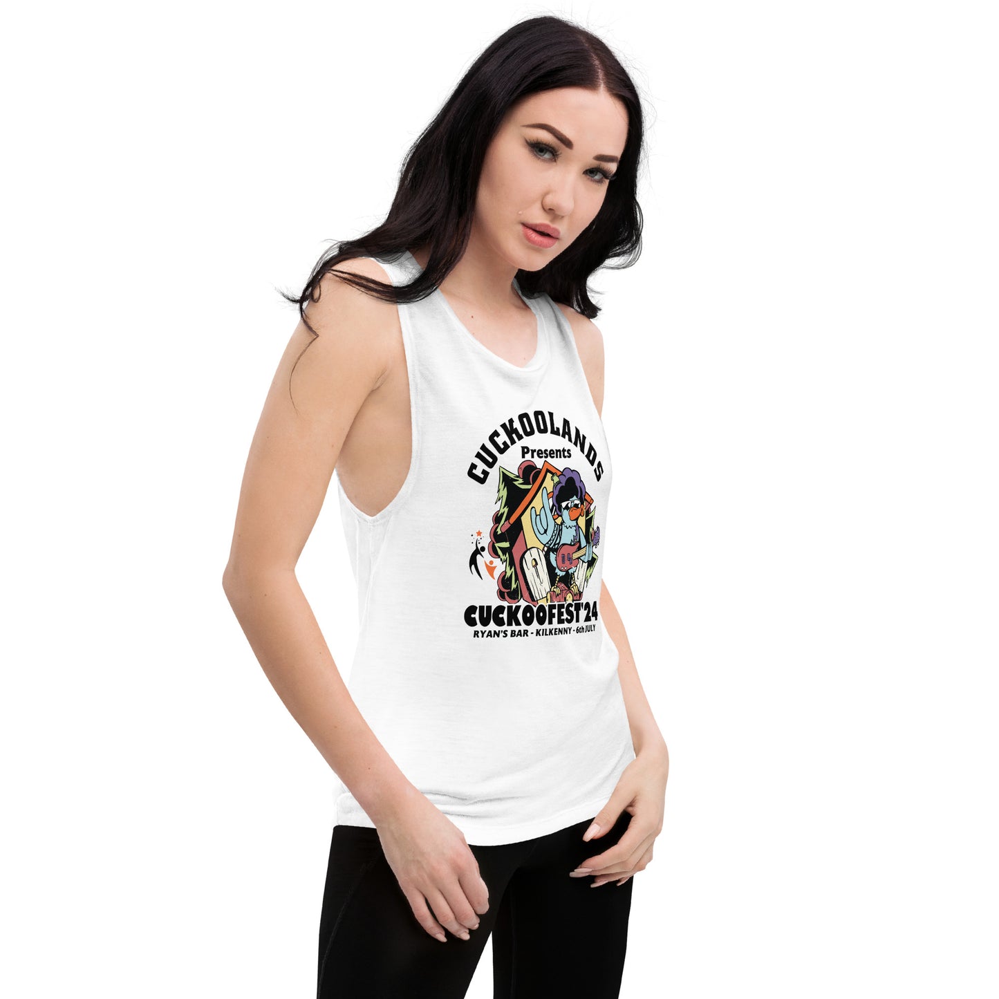 Cuckoofest '24 Ladies’ Muscle Tank