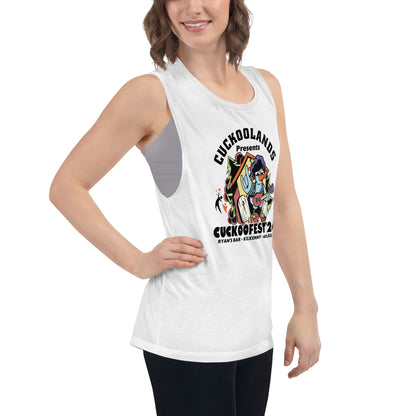 Cuckoofest '24 Ladies’ Muscle Tank