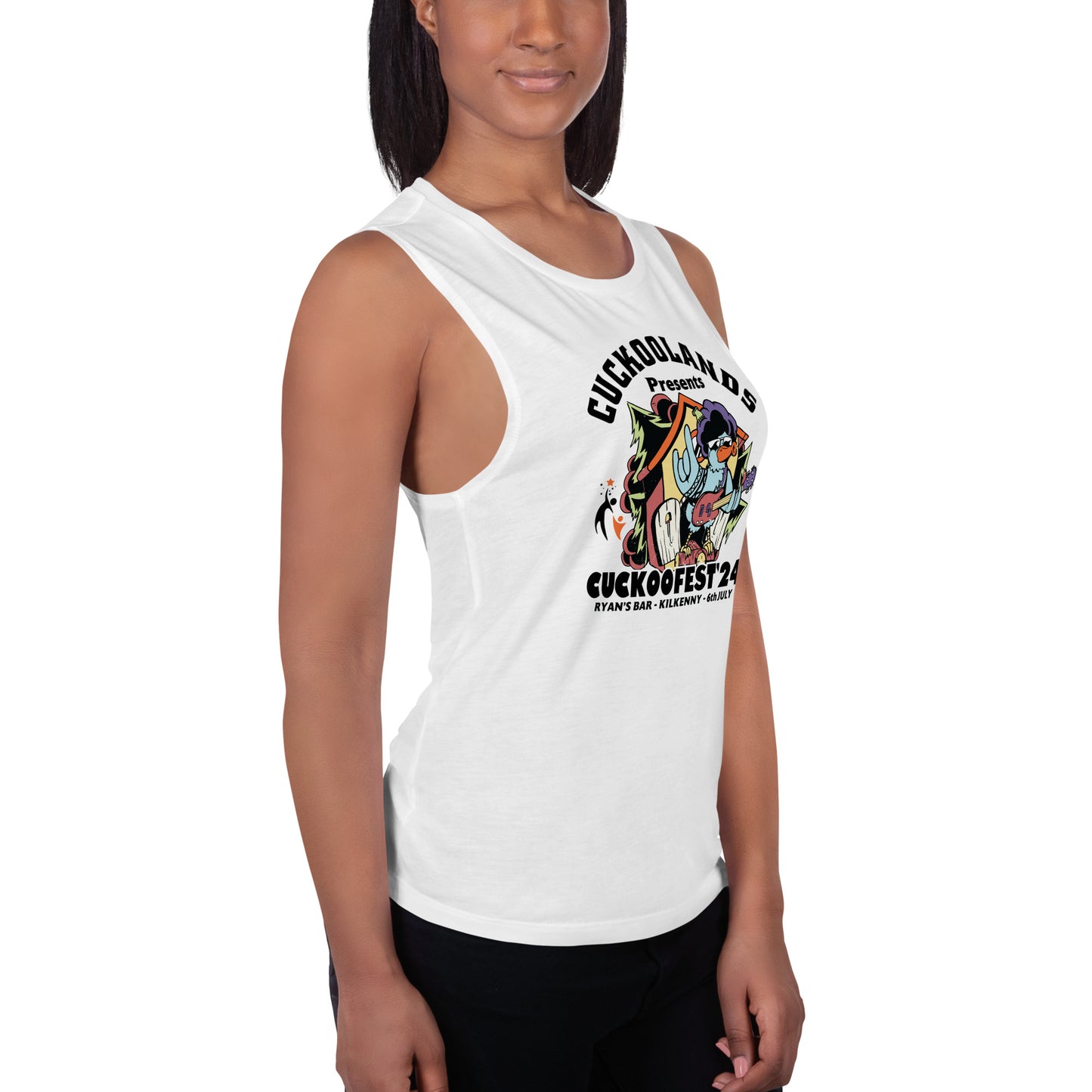 Cuckoofest '24 Ladies’ Muscle Tank