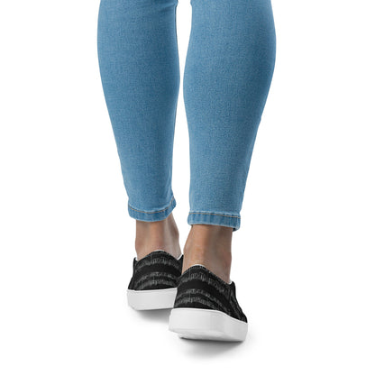 Cuckoofest '24 Women’s slip-on canvas shoes