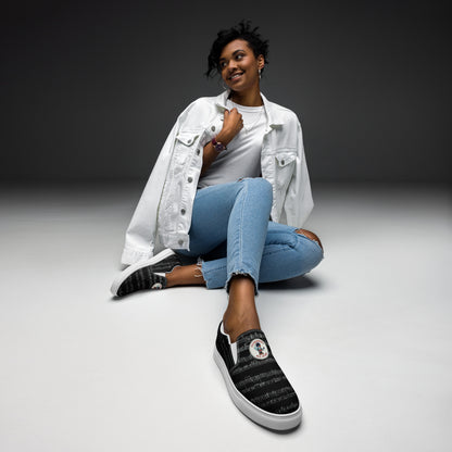 Cuckoofest '24 Women’s slip-on canvas shoes
