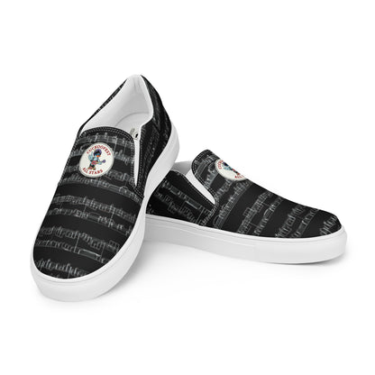Cuckoofest '24 Women’s slip-on canvas shoes
