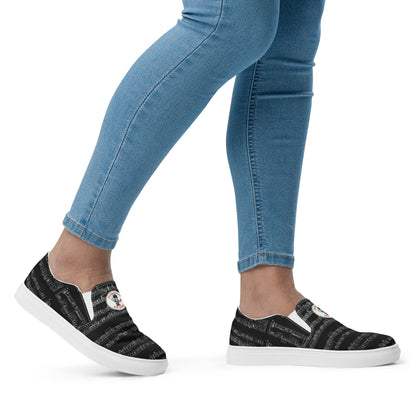 Cuckoofest '24 Women’s slip-on canvas shoes