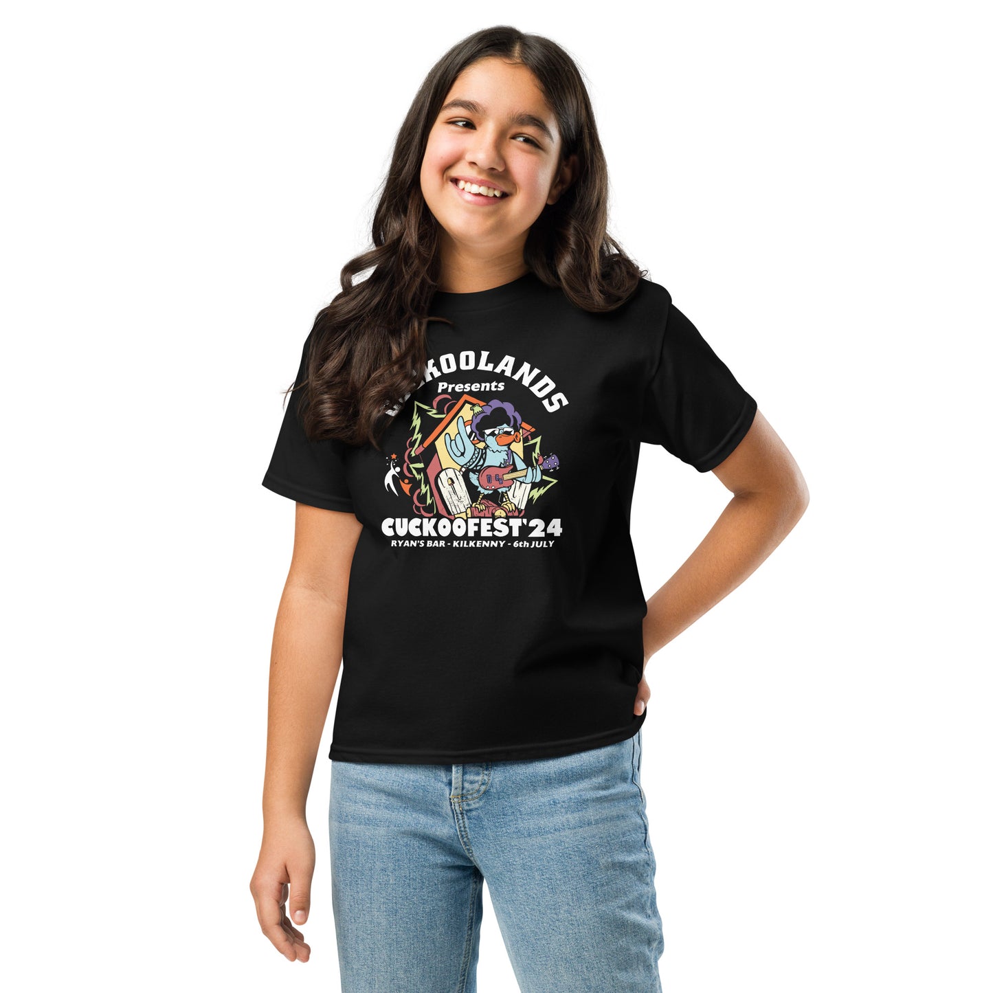 Cuckoofest '24 Dark Youth classic tee