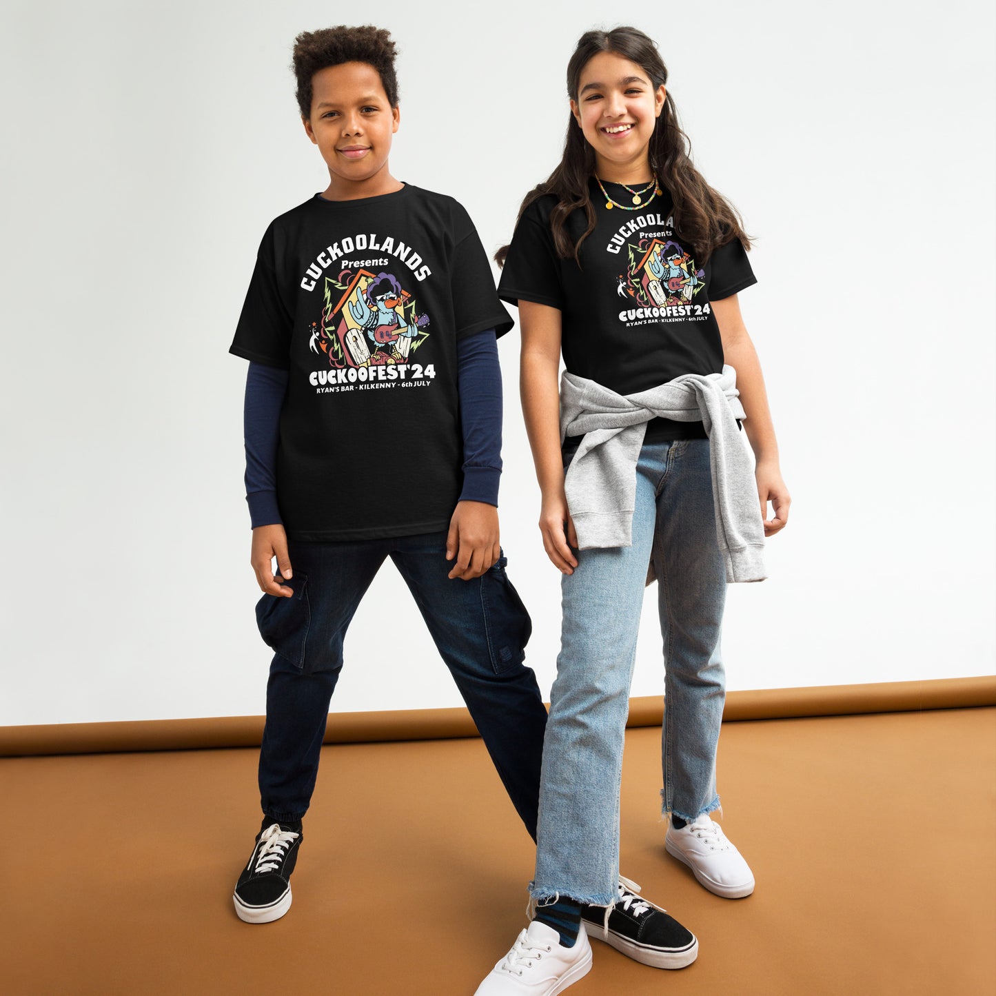 Cuckoofest '24 Dark Youth classic tee