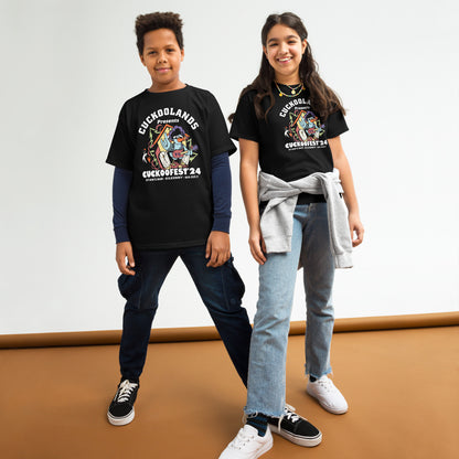 Cuckoofest '24 Dark Youth classic tee