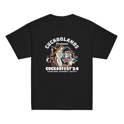 Cuckoofest '24 Dark Youth classic tee