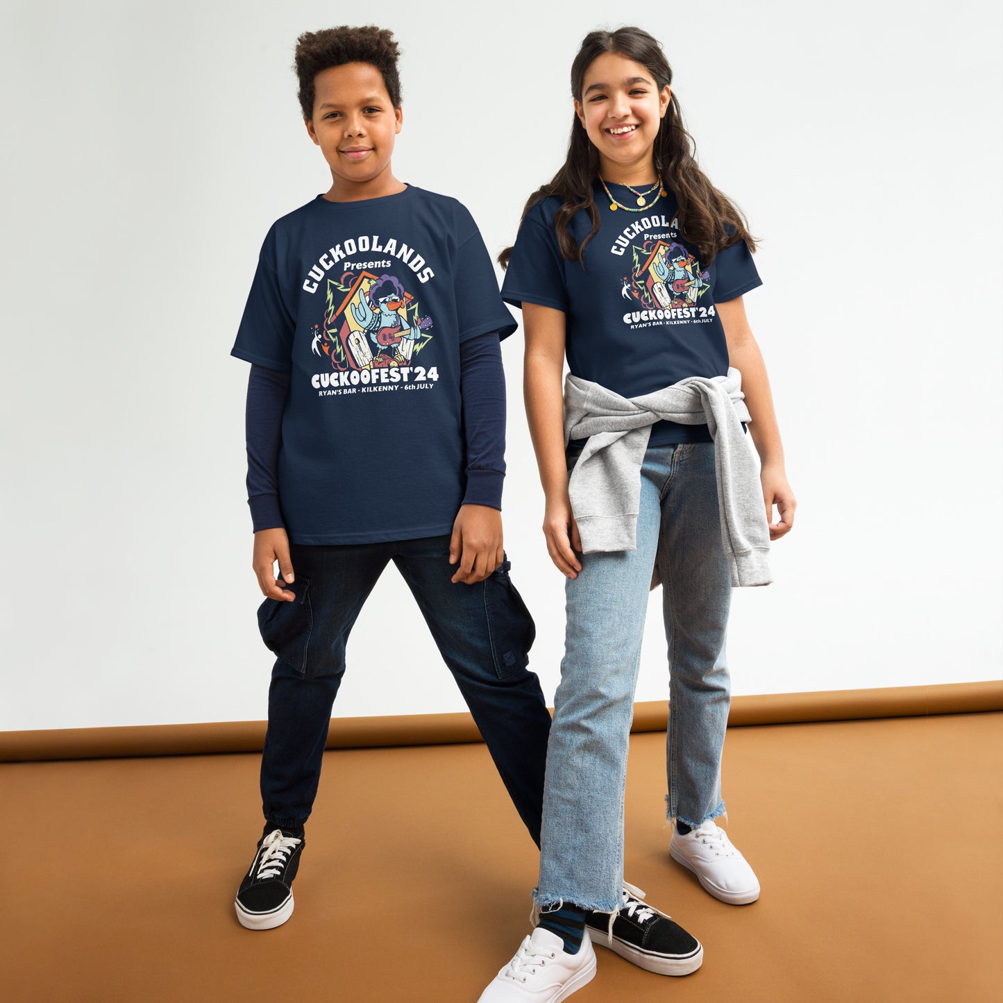 Cuckoofest '24 Dark Youth classic tee
